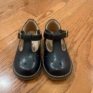Footmate Maryjanes Navy Baby 3.5
